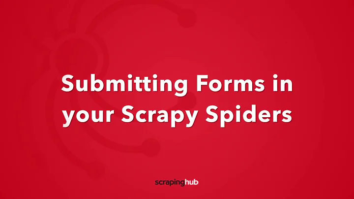 Submitting Forms in your Scrapy Spiders