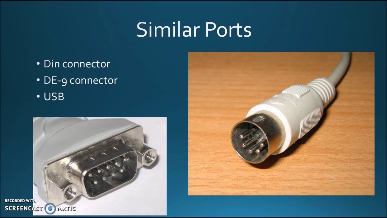 PS/2 Ports - YouTube wiring diagram for serial port 