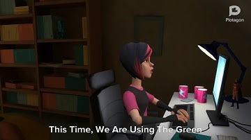 How To Use Green Screen In Plotagon!