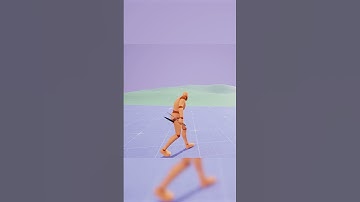 Locomotion tests in UE5 -  GASP #gamedev #shorts #fyp #mocap #unrealengine #ue5 #dualwielding #sword