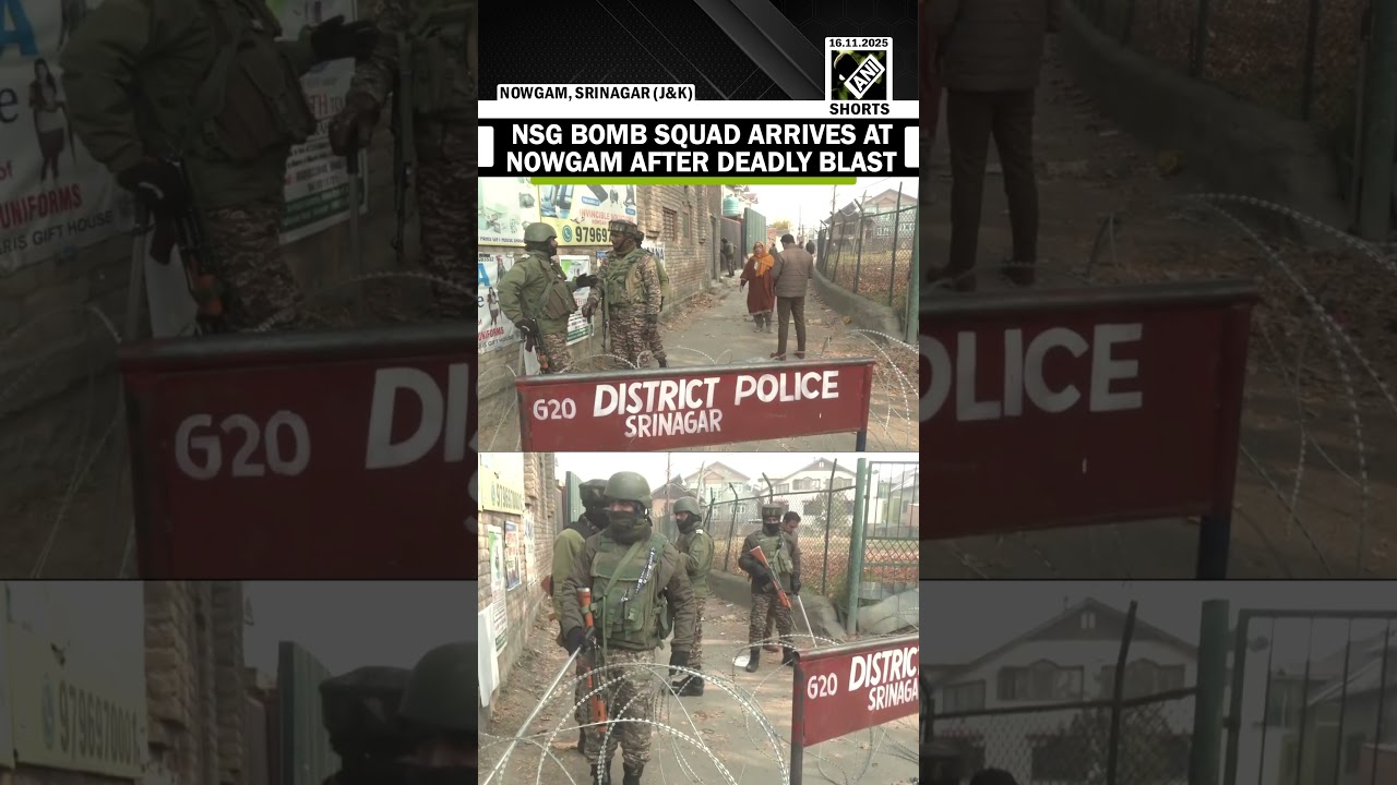 NSG bomb squad reaches Nowgam to investigate deadly blast that killed 9 in Srinagar