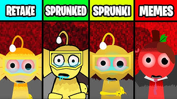 Mix of EVERY Sprunki Retake Monster VOICE From Incredibox! All New Mod Versions Comparison