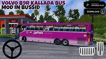 Volvo Kallada Bus Mod In Bus Simulator Indonesia - Bussid Bus Mod - Bussid Car Mod - Bussid Volvo