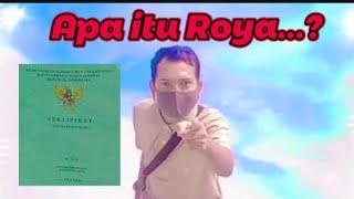 What is Roya, the term for land certificates used as collateral at banks
