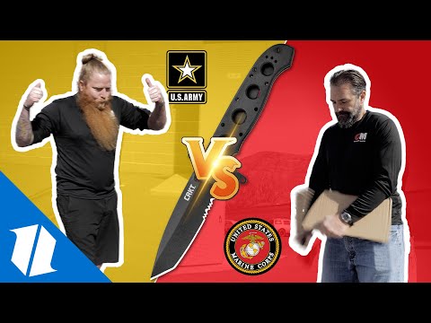 Army vs Marines Knife Challenge Featuring Continue Mission