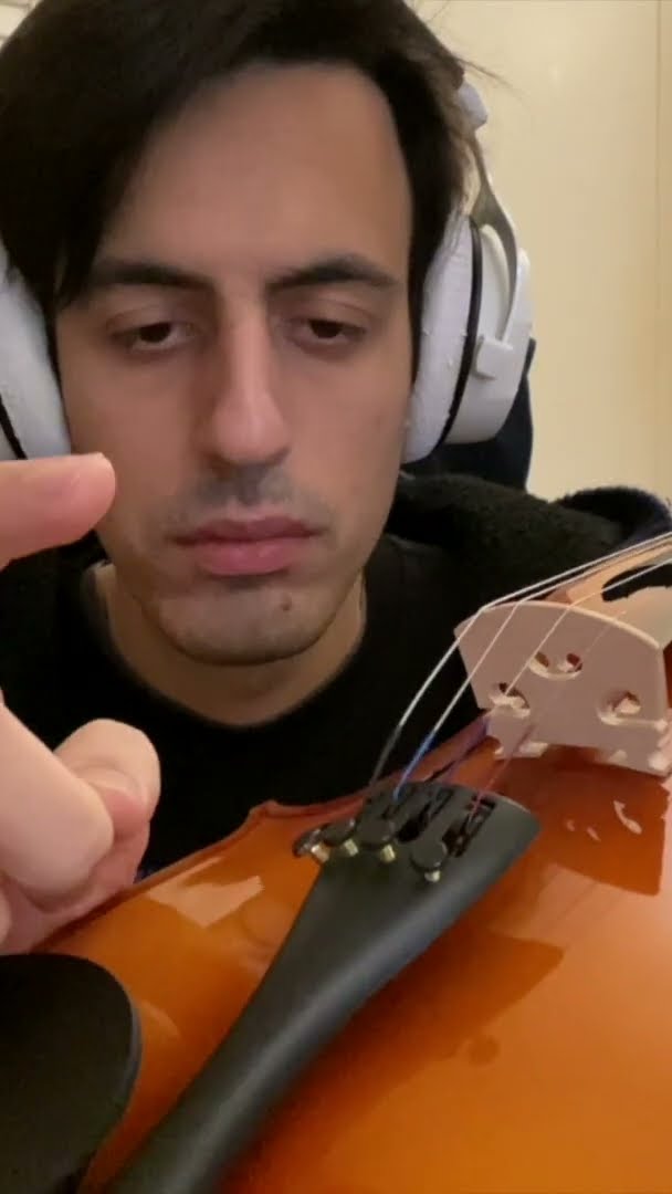this is the most secret sound on violin