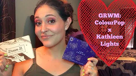 Get Ready With ME! | ColourPop x Kathleen Lights Z...