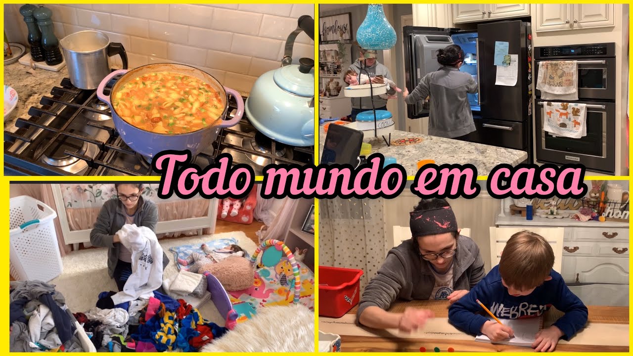 UM DIA COMIGO EM CASA NA QUARENTENA