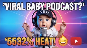 "How to Create a VIRAL Talking Baby Podcast with AI (Fast & Simple Tutorial)🚀👶" #viralbabypodcast