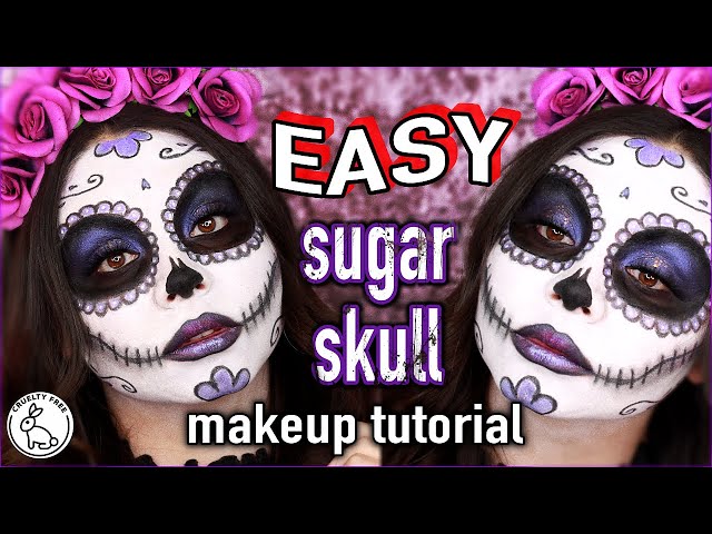 halloween sugar skull face makeup