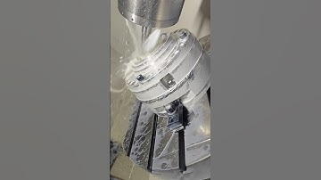 5-Axis CNC Machining- a big cylinder …#cnc #cncmachining