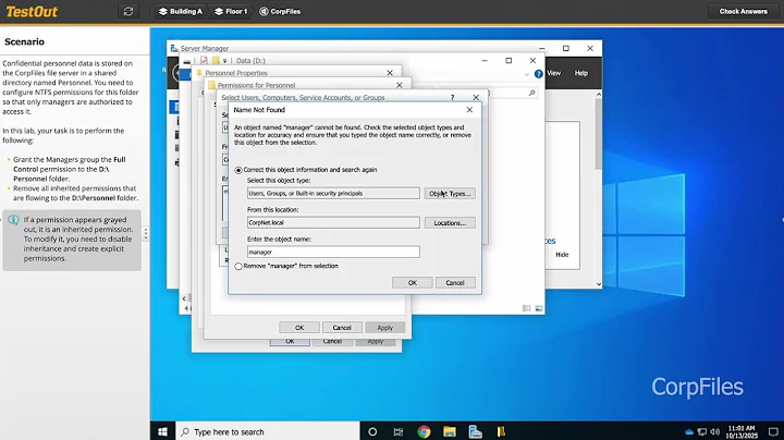 8.2.6 Disable Inheritance