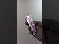 Shirogorov Stellar CF Double Purple #edc #knife #blade #shirogorovknives