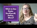 Payroll for Small Business - Overview of Gusto, SurePayroll, OnPay, Wave || payroll software review