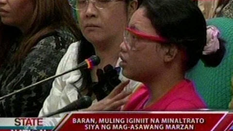 SONA: Bonita Baran at mag-asawang Marzan, nagkahar...