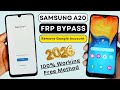 Unlock Your Samsung A20! ⭐ Easy FRP Bypass (2026) - Remove Google Account Lock FAST!