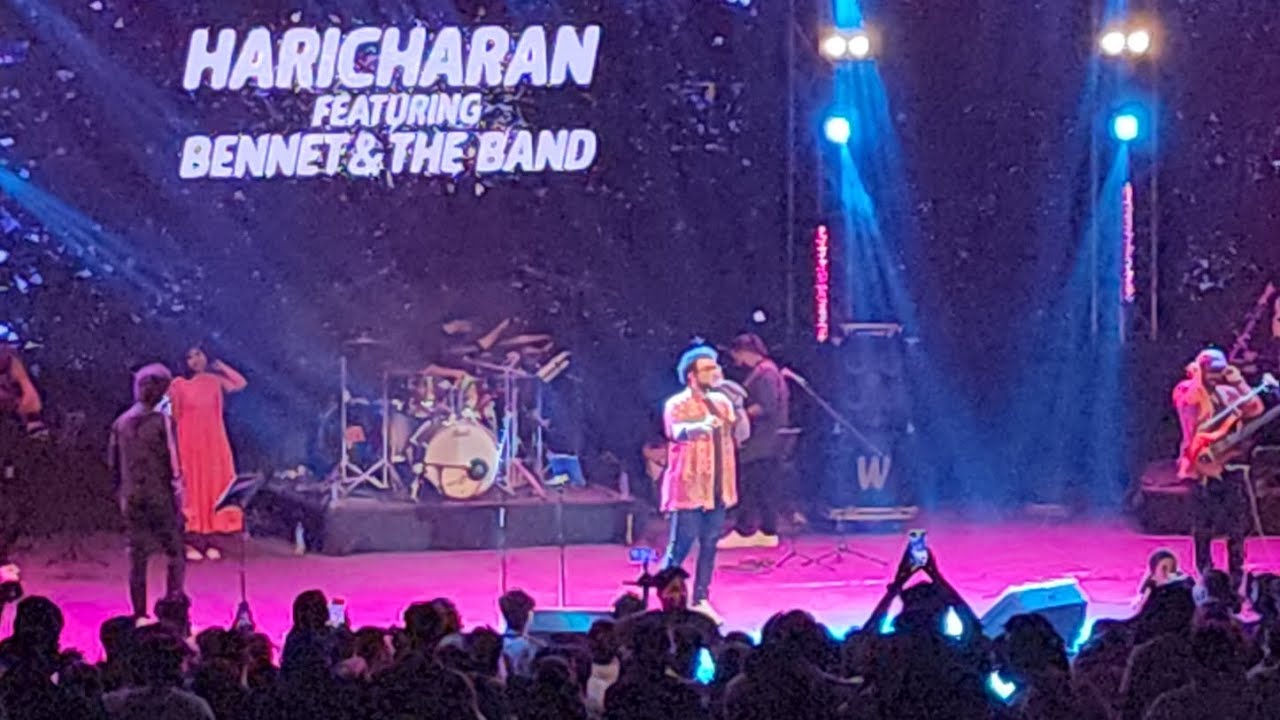 PS 2 Tamil | Chinnanjiru Nilave | AR Rahman | Haricharan Live Show | Vikram Aishwarya Rai ❤️‍🔥