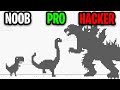 NOOB vs PRO vs HACKER In JUMPING DINO! (ALL LEVELS!)