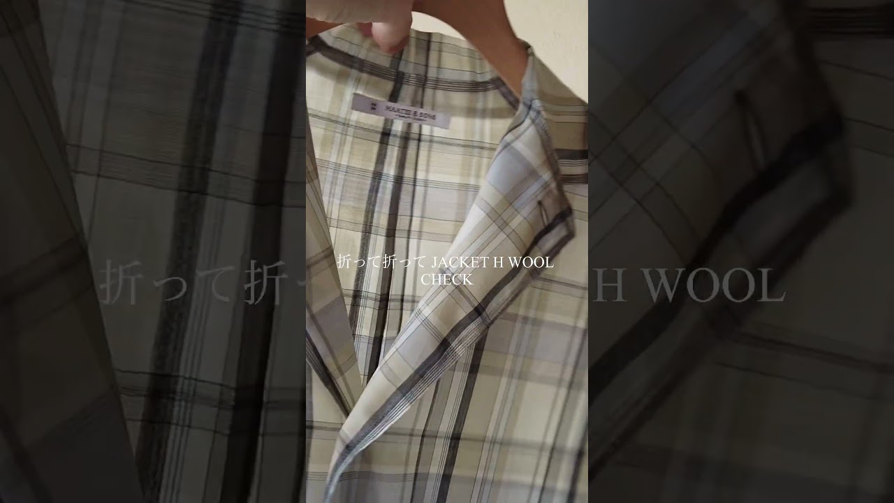 Available May 1 Fri at 12 PM］【26 S/S】【MAATEE&SONS】折って折っ