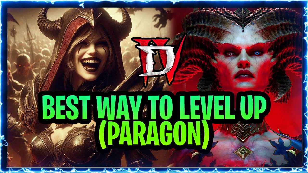 Diablo 4 Season 8 Best Way to get XP Guide for Paragon Points (Endgame ...