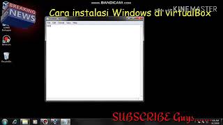 Cara instalasi windows xp di VirtualBox