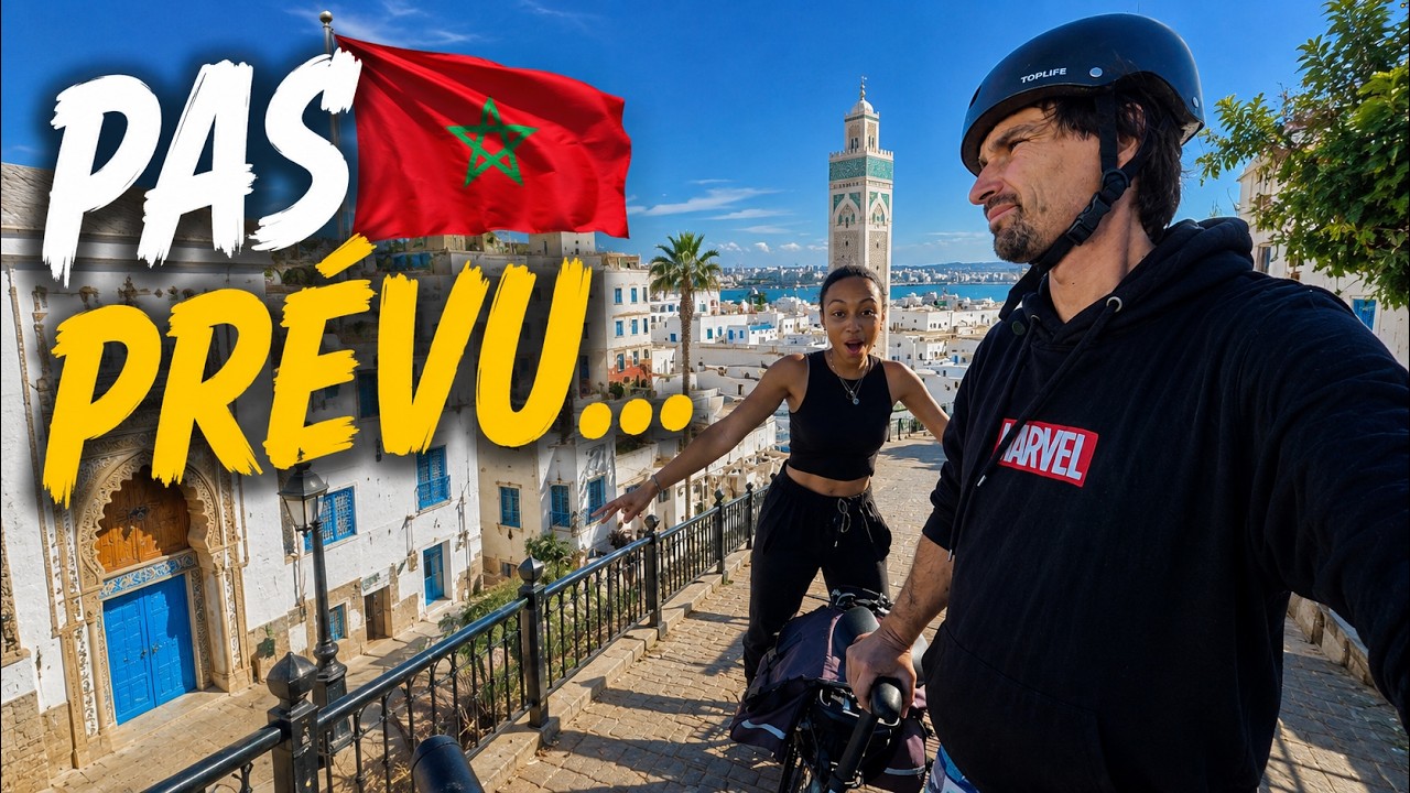 ⁣Notre escale forcée à TANGER 🇲🇦 | À vélo dans la ville