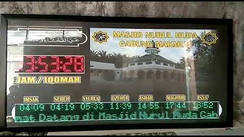 Membuat Controller JWS Wifi 7 Segment "P7,62"