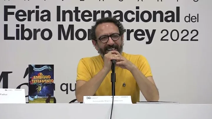 Fernando Rivera Caldern en la presentacin del libr...