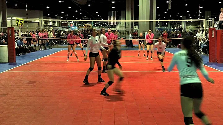 Colleen McNulty Libero # 7 Big South, AVC vs OBV F...