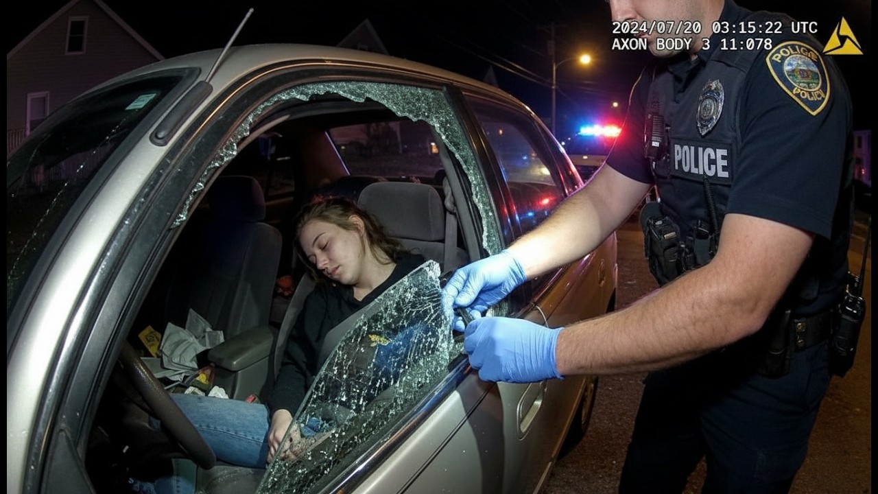 High on Heroin & Crack, Driver Crashes — Police Smash Window to Rescue ...
