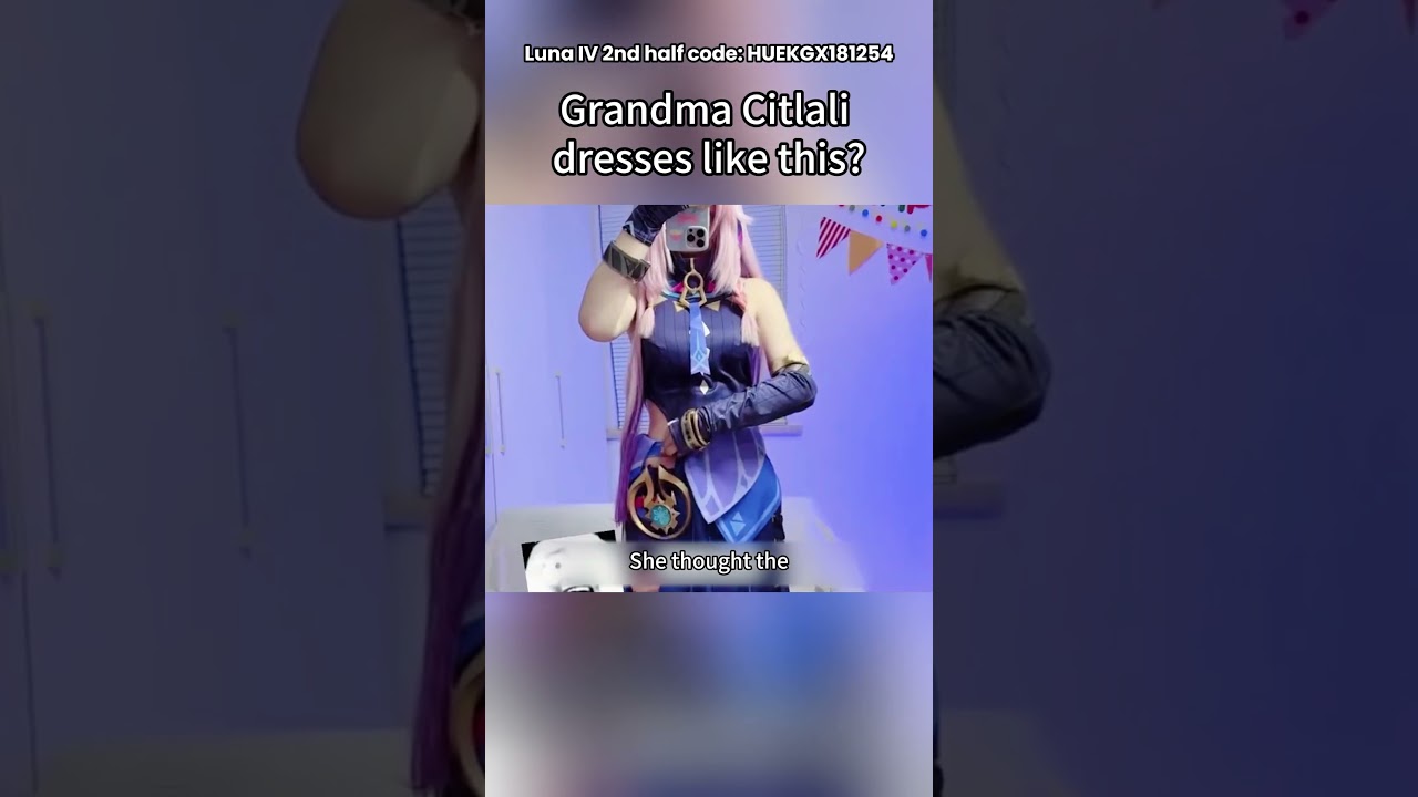 citlali design dress Genshin Cosplay – Elegant Fantasy Outfit Set but also adds a strong sense of vitality and youth to the overall style. Citlali (casual) 🩷💜💙 𝚋𝚢: @hobio227854