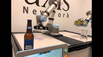 Robot Beer Pouring Video