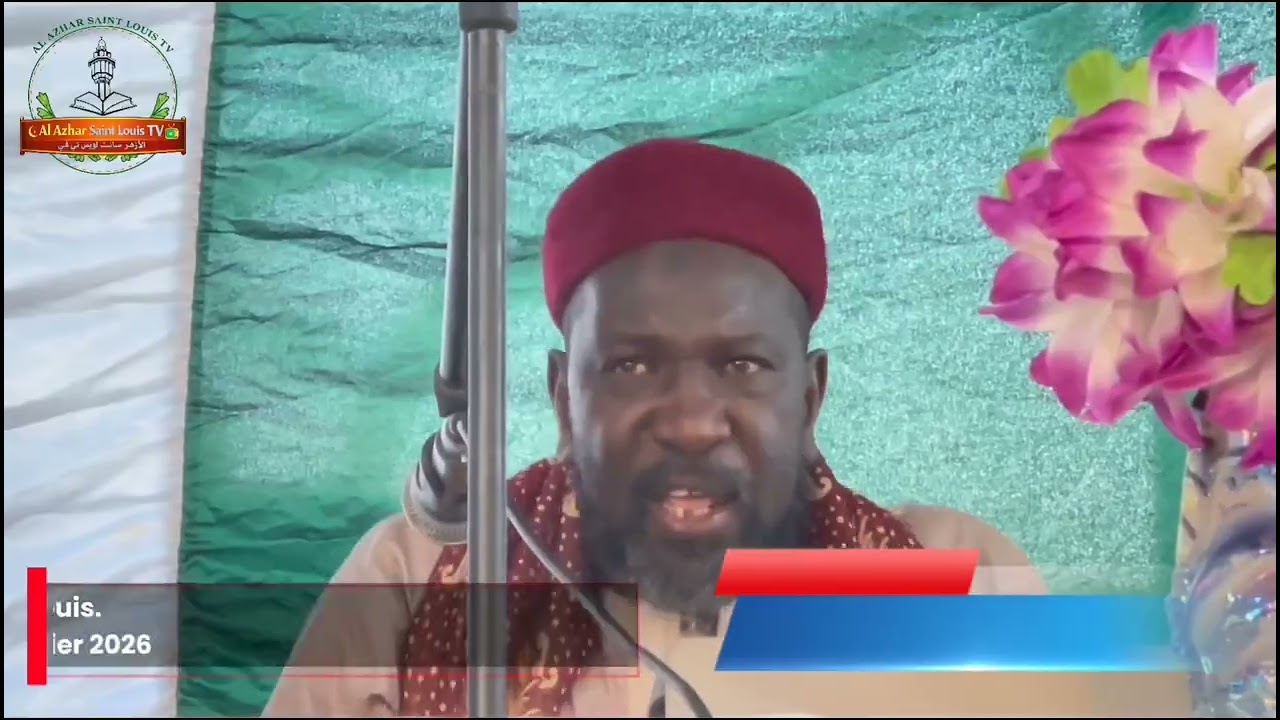 Conférence Diama Oustaz Oumar datt   l'Institut Al Azhar D'études ISLAMIQUE saint- Louis 