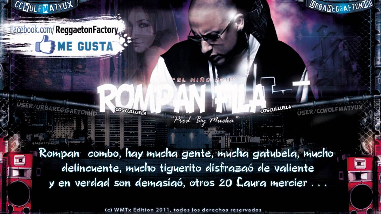 rompan fila cosculluela rompan fila cosculluela