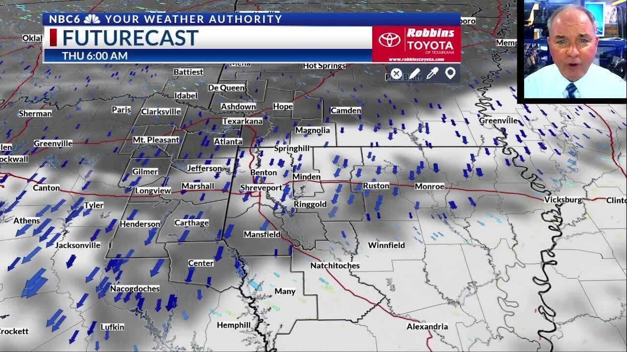 A little rain then sunshine returns! - YouTube