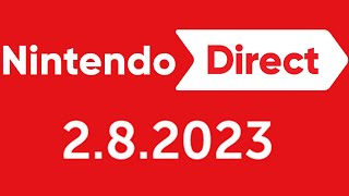 Nintendo Direct 2.8.2023 LIVE REACTION