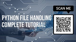 Python File Handling Crash Course | Complete Tutorial