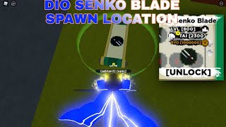 Shindo Life|(Getting) New Dio Senko Blade Spawn Location + Showcase