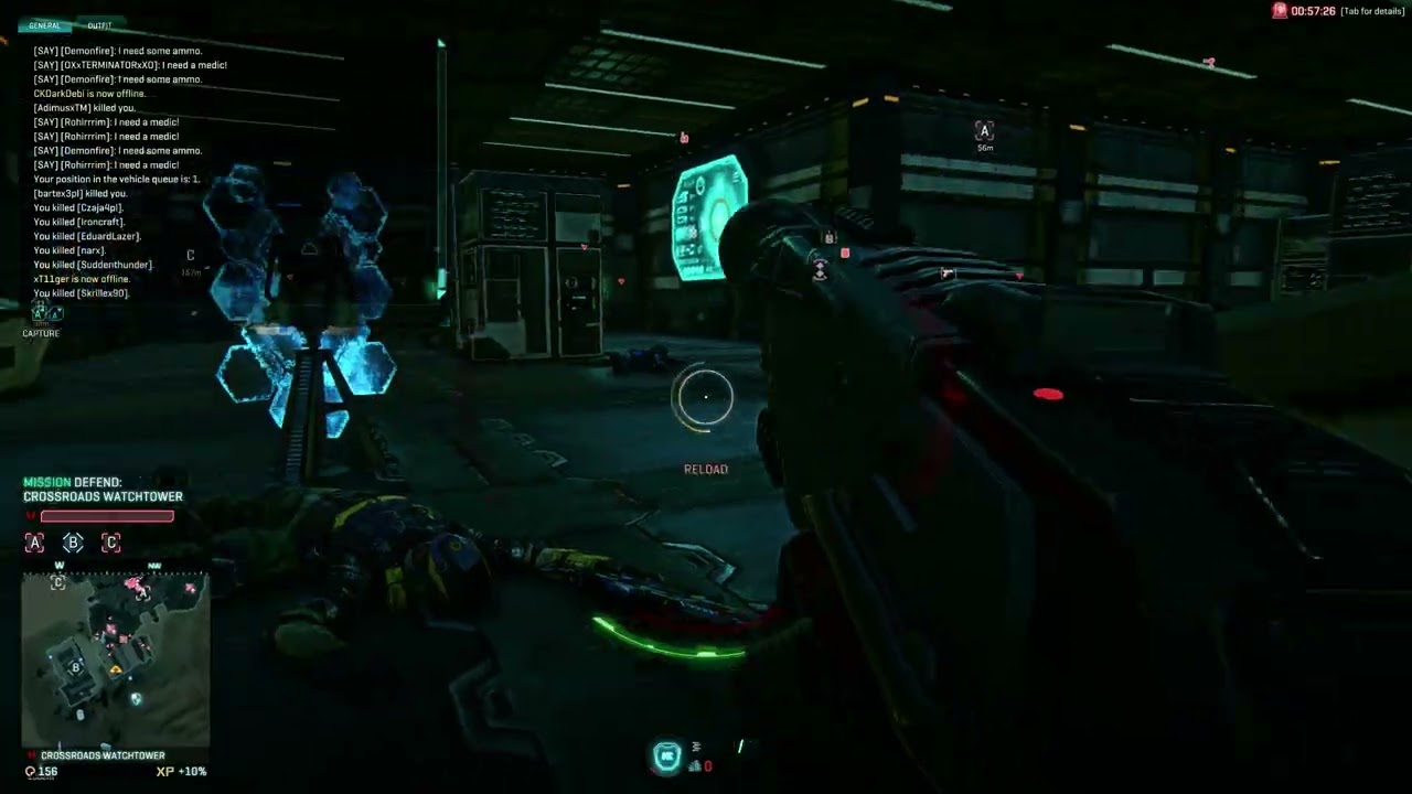 T7 Mini Chaingun in action!