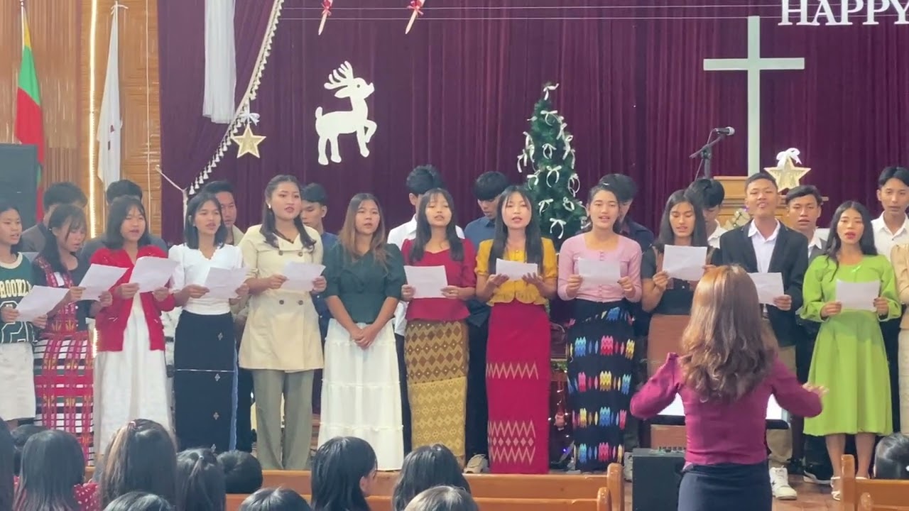 Hlarem - 25-12-2025/Christmas Day/ Church Choir-Youth/Joy To The World/Thaya BC/25-12-2025