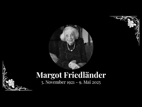 Margot Friedländer (†) im Interview mit Serdar Somuncu - in memoriam
