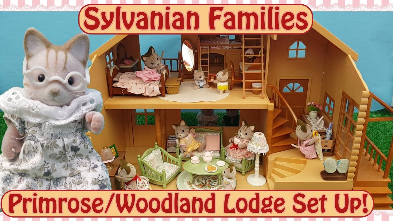 Let's Set Up the Sylvanian Families / Calico Critters Primrose / Woodland Lodge!