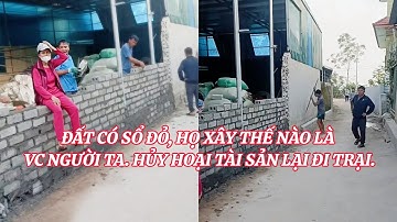 Land heeft een rood boekje, hoe ze bouwen is hun zaak. Het vernietigen van eigendommen levert ze ...