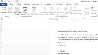 MS WORD - SEND TO MAIL RECIPIENT - USING WORD AS YOUR E-MAIL EDITOR