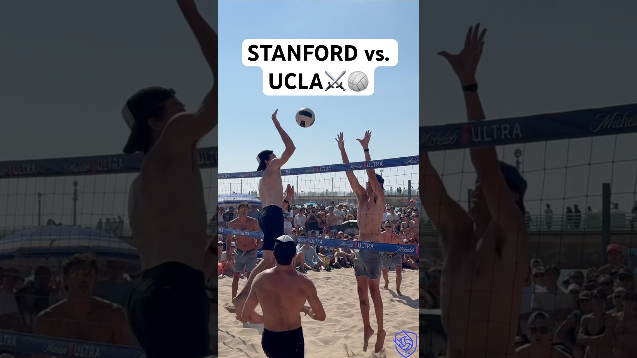 Stanford vs. UCLA Volleyball Players😈🏐 