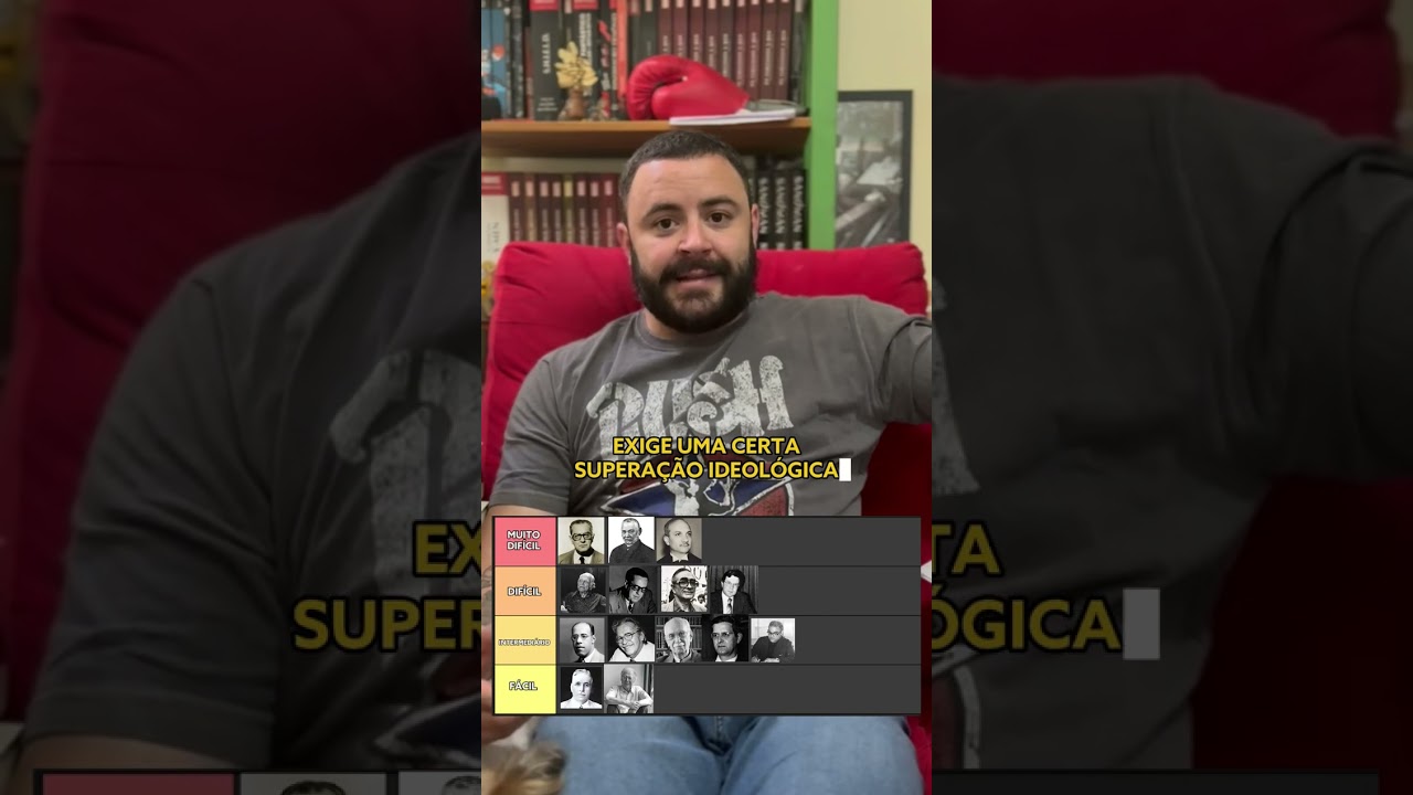 INTELECTUAIS BRASILEIROS POR DIFICULDADE DE LEITURA