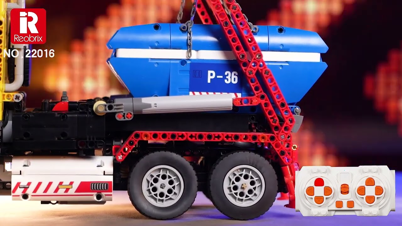 Unleash the Power of Innovation with Reobrix Skip Loading Truck - Model No. 22016!