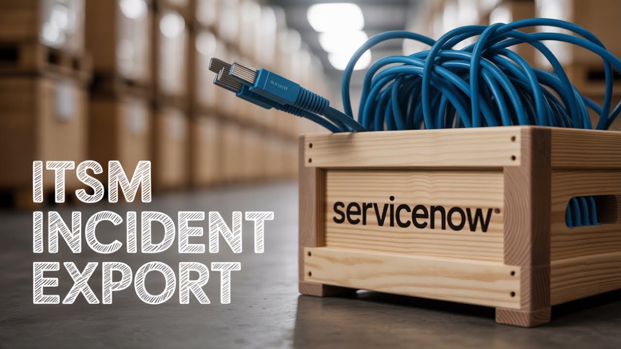 How to Export Incidents from ServiceNow | ITSM ServiceNow Full Course ...
