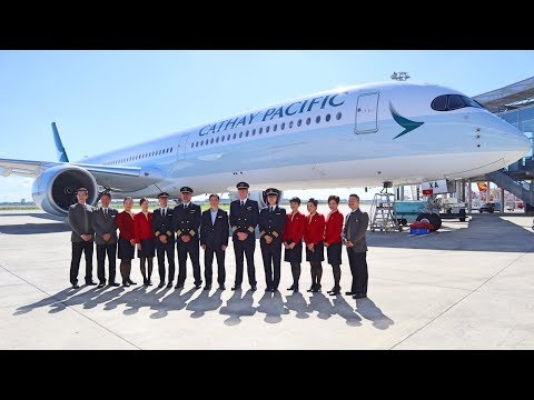 Рейс доставки Cathay Pacific A350-1000