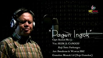 KARAOKE Lagu Lampung PAGUN INGOK - Cipt. Basnal Ma